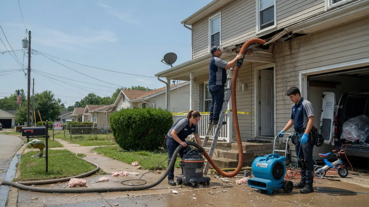 Water Damage Restoration in Edwards, IL near me